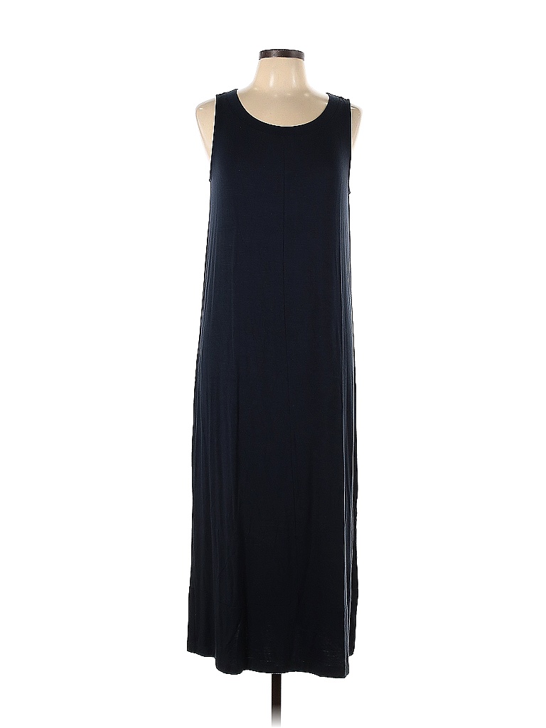 J.Jill Solid Navy Blue Casual Dress Size M 71 off thredUP