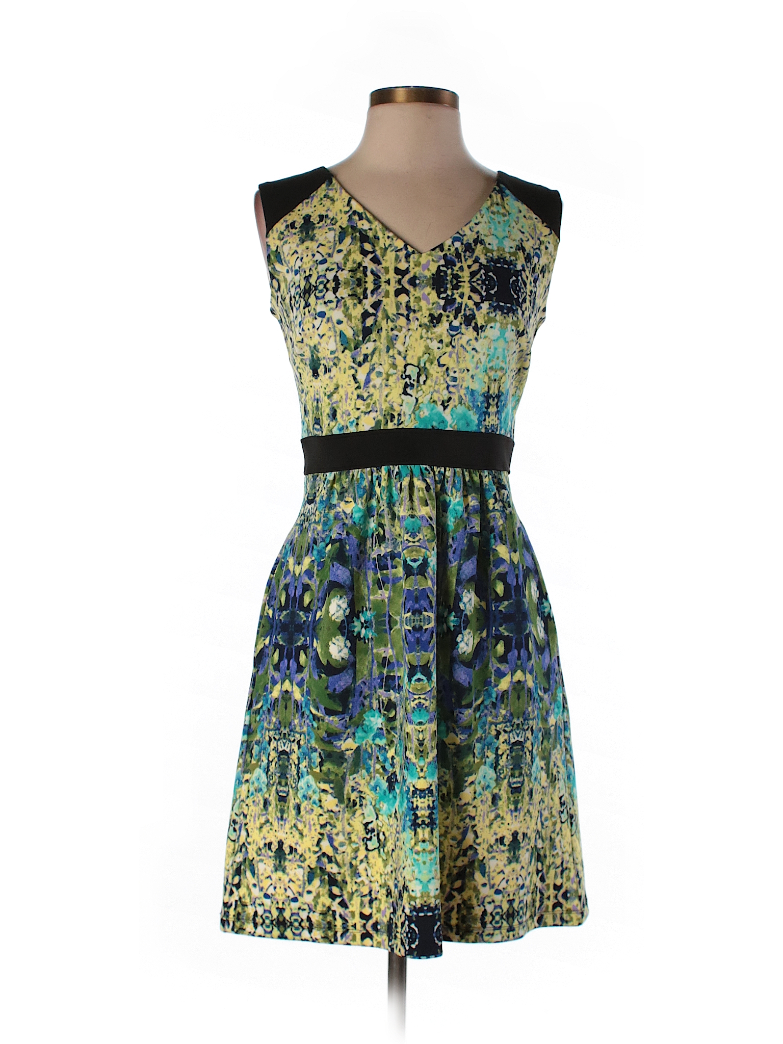 Cynthia Rowley TJX Print Green Casual Dress Size 4 - 66% off | thredUP