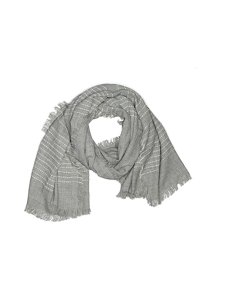 Pre-owned Assorted Brands Scarf In Gray
