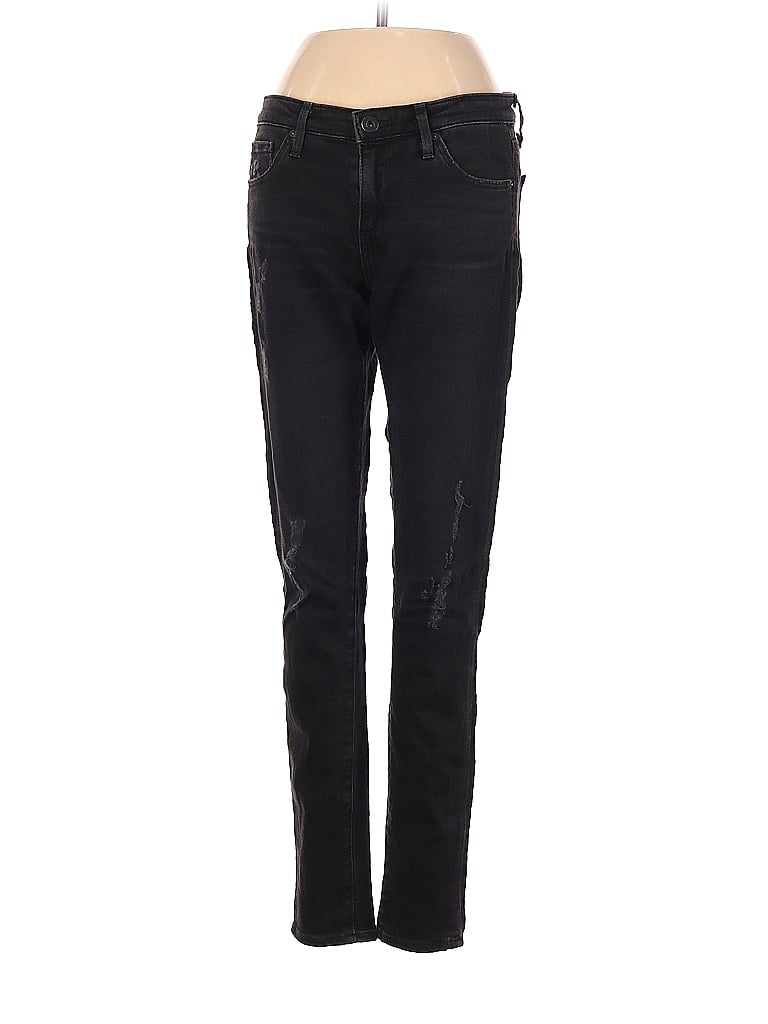 Pre-owned Adriano Goldschmied Jeans In Black