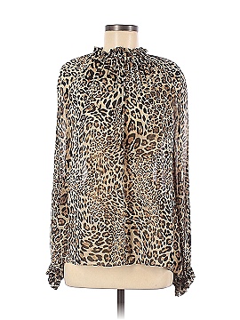Ronny Kobo Cheetah Sheer Jett Top (view 1)