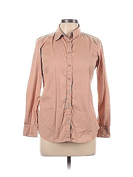 Ann Taylor LOFT Long Sleeve Button-Down Shirt (view 1)