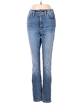 Madewell Curvy Roadtripper Authentic Skinny Jeans in Vinton Wash (view 1)