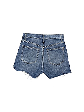 Madewell High-Rise Denim Shorts in Burke Wash: Button-Front Edition (view 2)