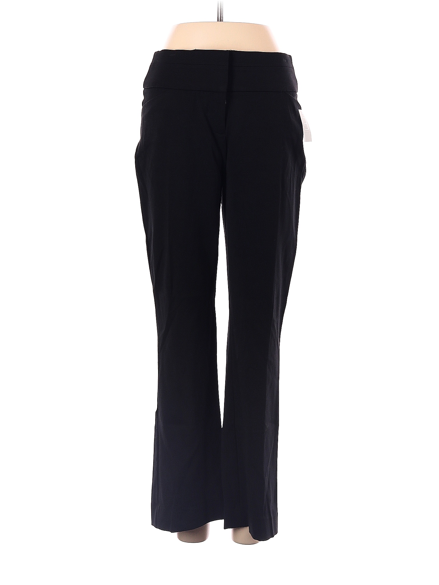 Maurices Polka Dots Black Dress Pants Size 28 (4) (Plus) 48 off