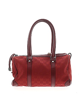 Gucci Vintage GG Canvas Boston Bag