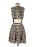 Windsor 100% Polyester Stripes Tan Casual Dress Size 3 - photo 2