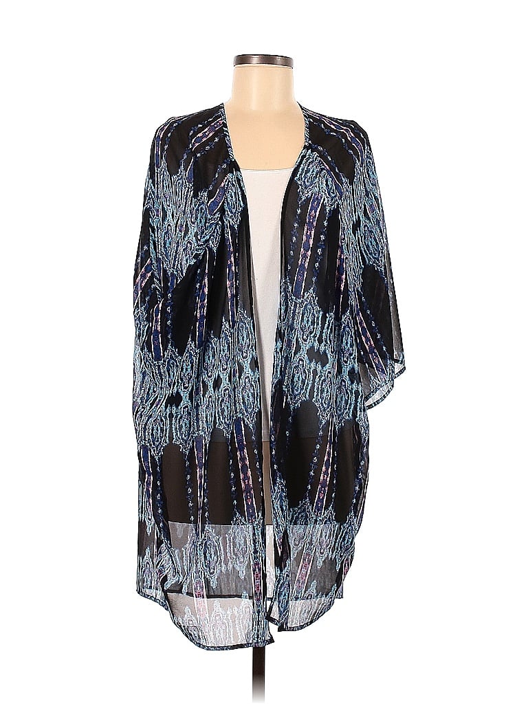 Pre-owned Express Cardigan Sweater In Black