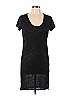 B. Split 100% Polyester Black Casual Dress Size L - photo 1