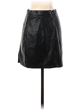 Assorted Brands Faux Leather Skirt (view 2)