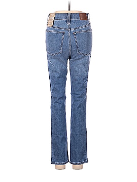 Madewell 10" High-Rise Skinny Crop Jeans in Welling Wash: Summerweight Edition (view 2)
