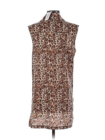 Victor Alfaro Collective Leopard Button Down Shirt (view 2)