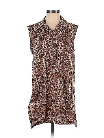 Victor Alfaro Collective Leopard Button Down Shirt (view 1)