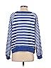Wildfox Color Block Stripes Blue Sweatshirt Size S - photo 2