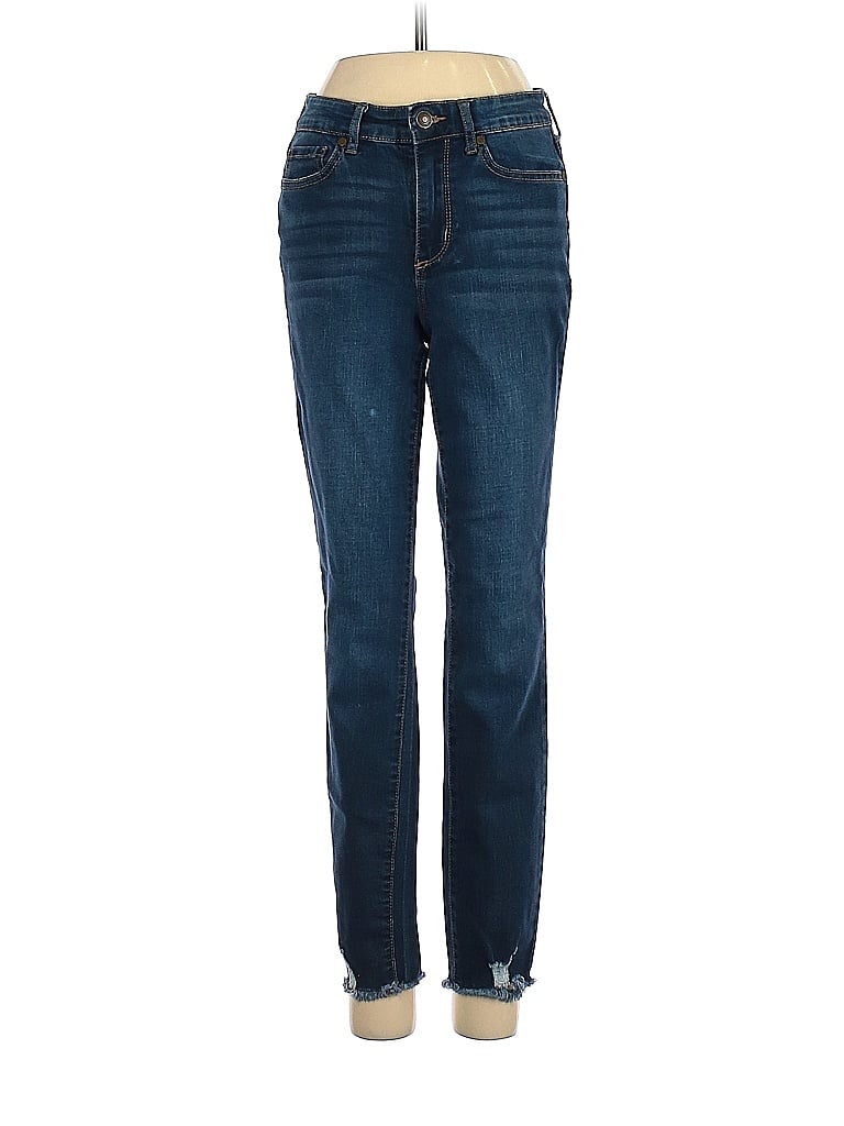 Sofia by Sofia Vergara Solid Blue Jeggings Size 0 - photo 1