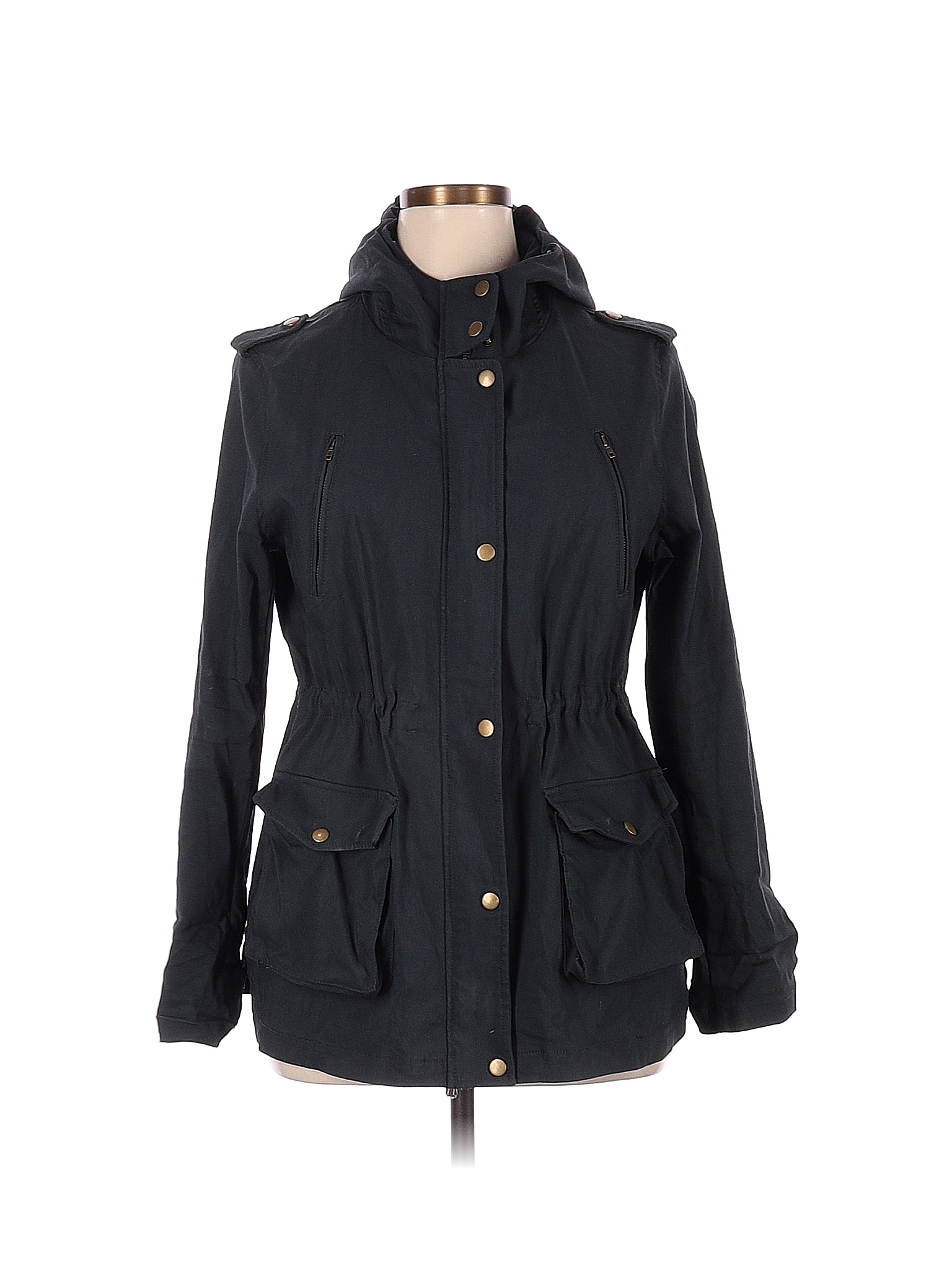 Eden Society Solid Black Jacket Size XL - 68% off | thredUP