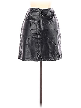 Emergency EXIT Faux Leather Skirt (view 2)