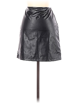 Emergency EXIT Faux Leather Skirt (view 1)