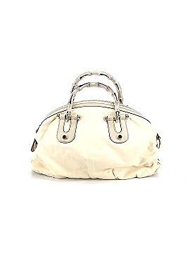 Gucci Vintage Pop Bamboo Leather Satchel