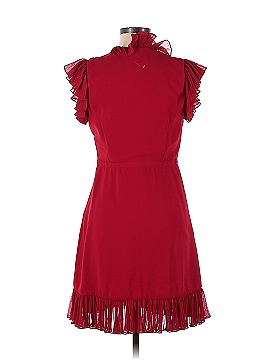 Jill Jill Stuart Red Flutter Ruffle Dress (view 2)