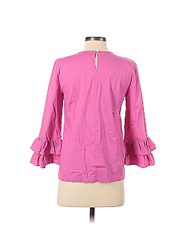 J.Crew Factory Store 3/4 Sleeve Blouse (view 2)