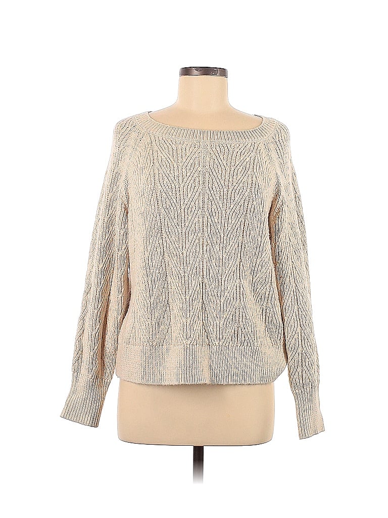 Old Navy Color Block Solid Tan Ivory Pullover Sweater Size M - 68% off ...