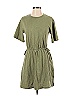 Old Navy 100% Cotton Solid Green Casual Dress Size S - photo 1