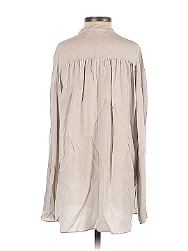 Vince. Long Sleeve Silk Top (view 2)