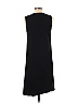 Victor Alfaro Collective 100% Polyester Solid Black Black Sleeveless Shift Size L - photo 2