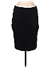 Bebe Solid Black Casual Skirt Size 4 - photo 2