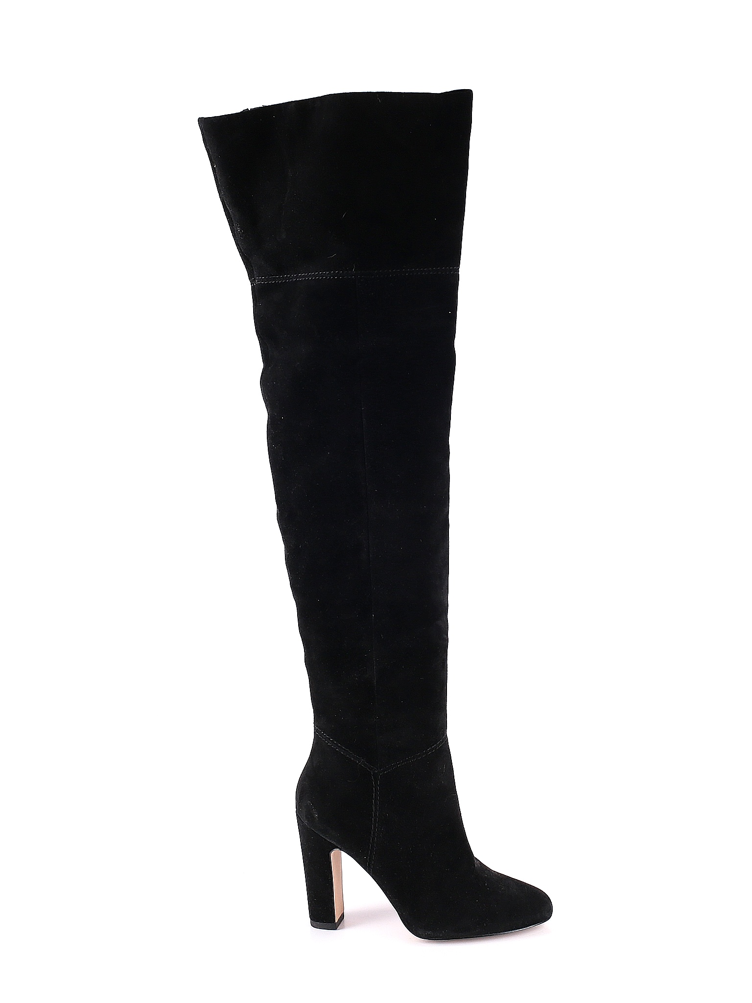 Aldo 100 Leather Solid Black Boots Size 6 1/2 48 off thredUP