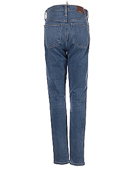 Madewell 10" High-Rise Skinny Jeans in Dewitt Wash: Button-Front TENCEL&trade; Denim Edition (view 2)