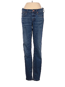Madewell 8" Skinny Jeans in Ames Wash (view 1)