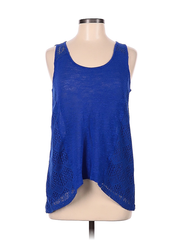 Cable & Gauge Blue Sleeveless Top Size M - 47% off | thredUP