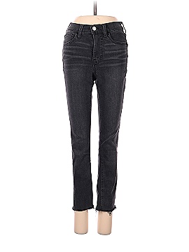 Madewell 9" Mid-Rise Roadtripper Supersoft Jeans in Ashmont Wash (view 1)