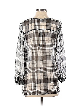 Joie Long Sleeve Silk Top (view 2)