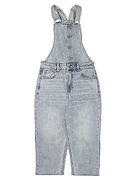 American Eagle Outfitters Button Front Denim Overalls (view 1)