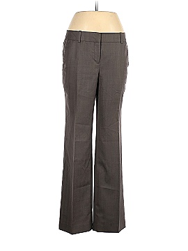 Ann Taylor LOFT Outlet Solid Gray Dress Pants Size 8 (Petite) - 62% off |  thredUP
