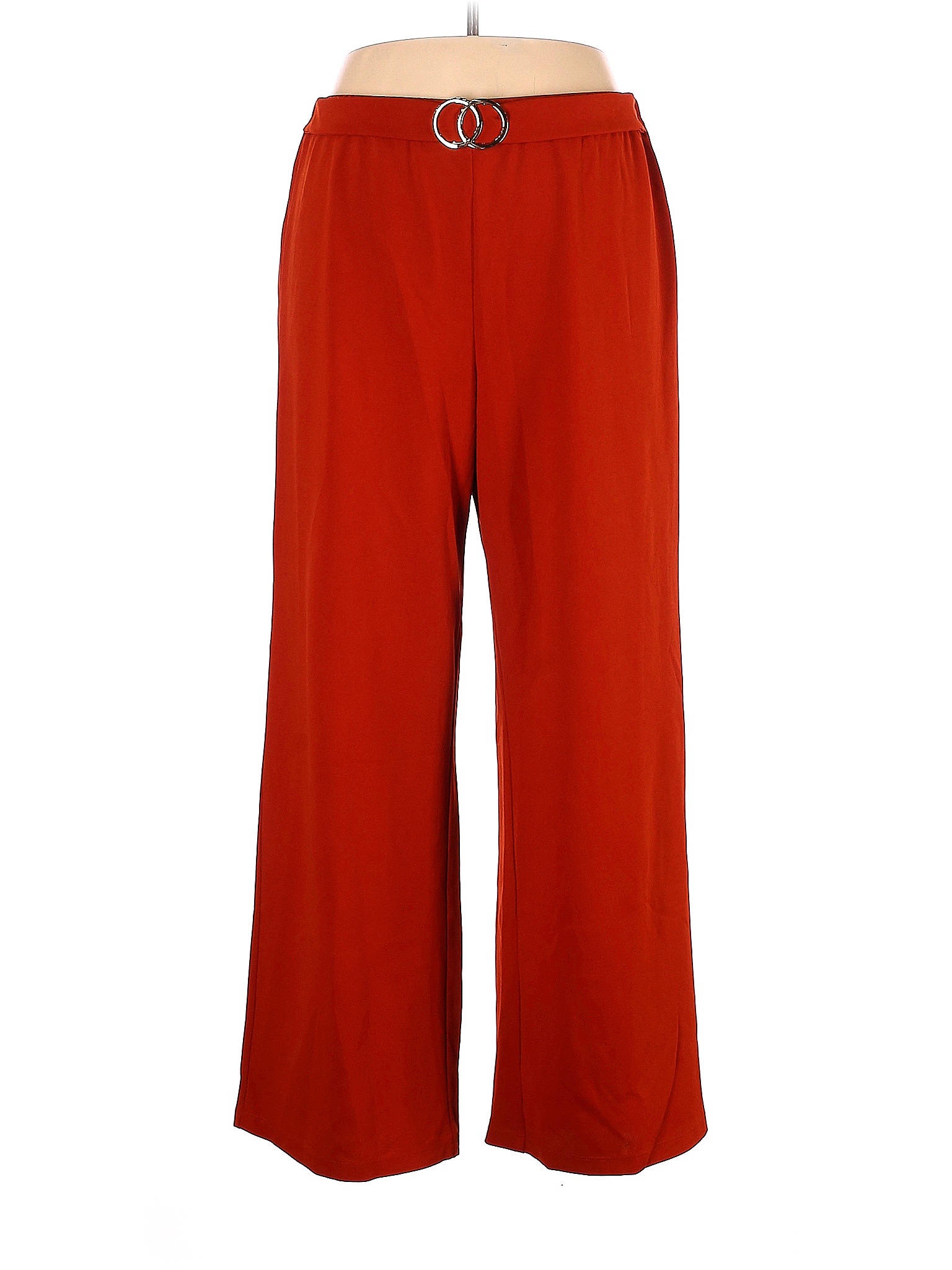 C established 1946 Solid Colored Orange Casual Pants Size 14 - 16 - 60% ...