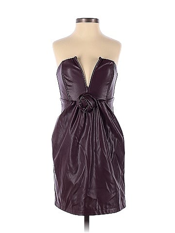 ASHLEY PARK x RTR Voila Vegan Leather Dress (view 1)