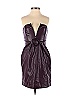 ASHLEY PARK x RTR 100% Polyurethane Burgundy Voila Vegan Leather Dress Size 4 - photo 1