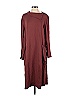 BECKEN Burgundy Sienna Funnel Neck Dress Size 4 - photo 1
