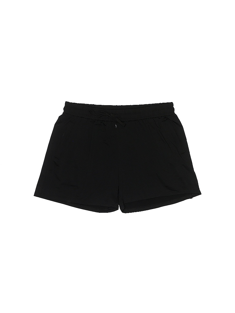 Real Essentials Solid Black Athletic Shorts Size S 38 off thredUP