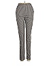 Shein Houndstooth Checkered-gingham Plaid Tweed Gray Brown Casual Pants Size 4 - photo 1