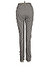 Shein Houndstooth Checkered-gingham Plaid Tweed Gray Brown Casual Pants Size 4 - photo 2
