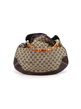 Gucci Vintage Large Bamboo Peggy