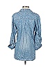 Tart 100% Cotton Blue Long Sleeve Button-Down Shirt Size S - photo 2