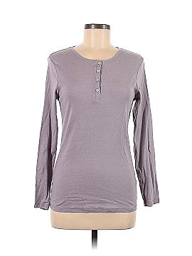 In Extenso Long Sleeve Henley (view 1)