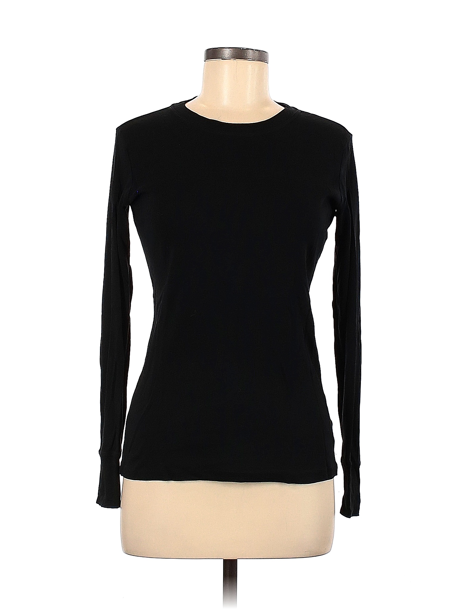 Gap Solid Black Long Sleeve T-Shirt Size M - 66% off | thredUP