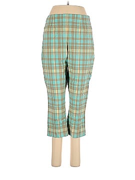 Telluride Clothing Co. Women's Capri Pants Size 10 Olive (T009K)